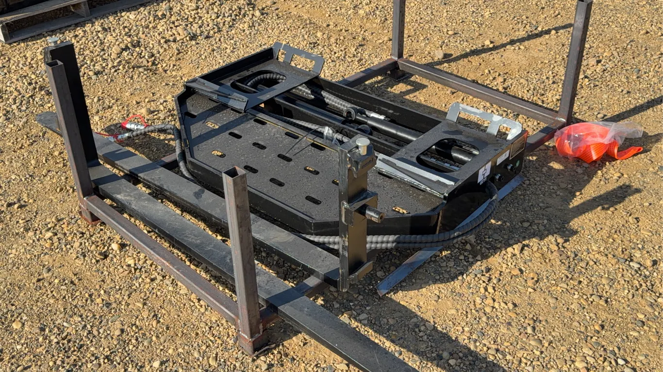 2026 GIYI Skid Steer Side Shift Forks Unused