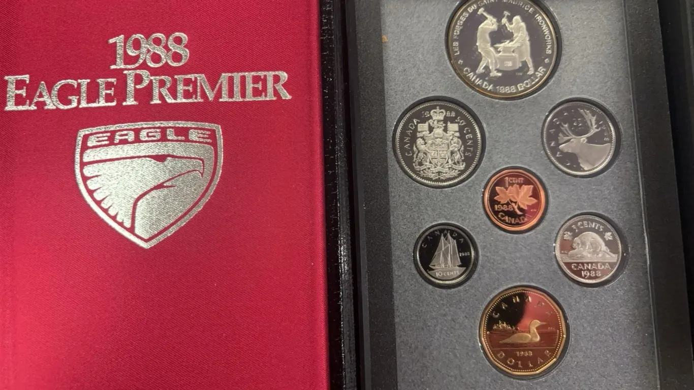 1988 Canada Eagle Premier Proof Coin Set