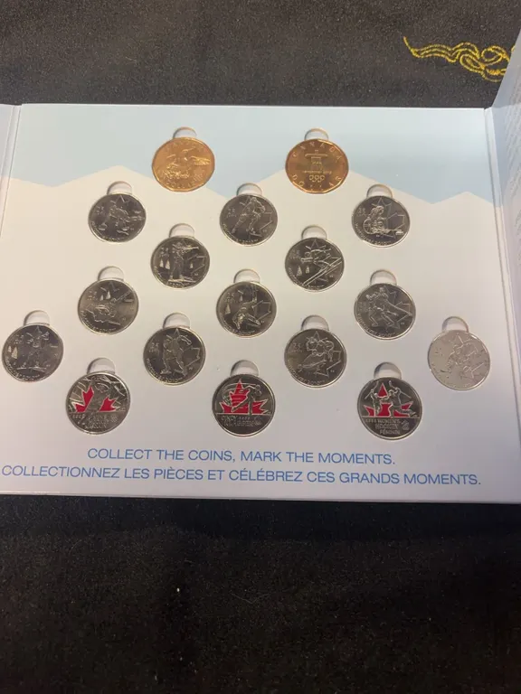 2010 Royal Canadian Mint Vancouver Olympics Coin Set