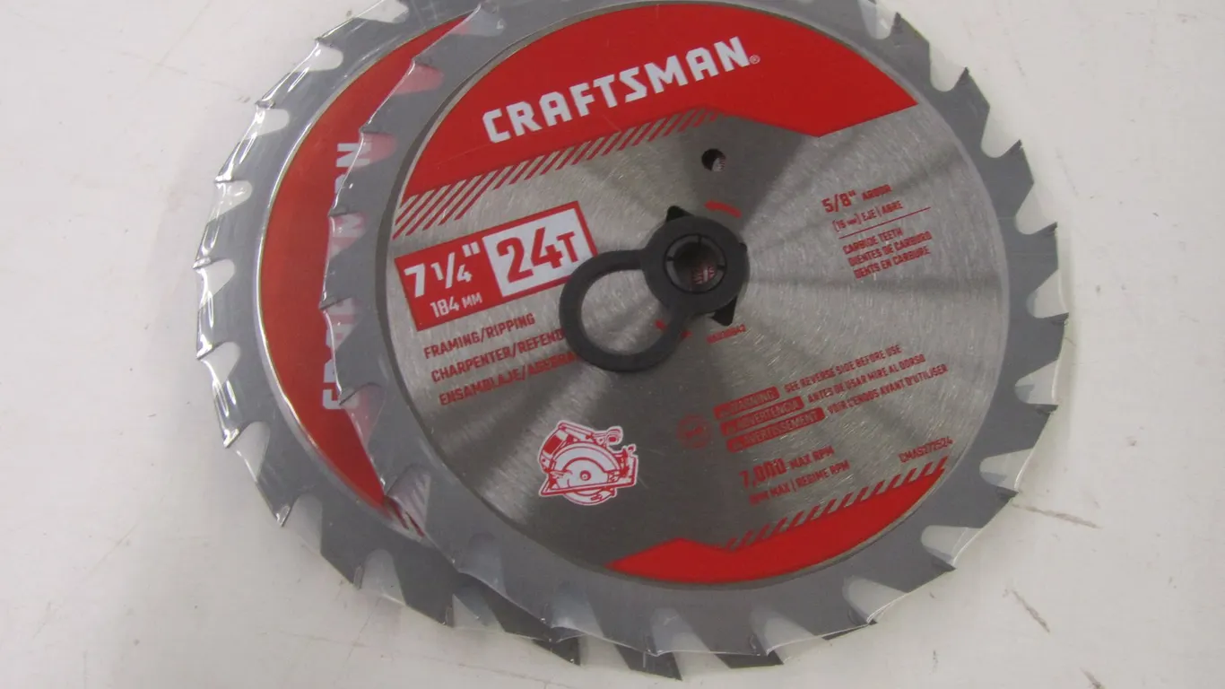 (4) Craftsman 7-1/4" Saw Blades