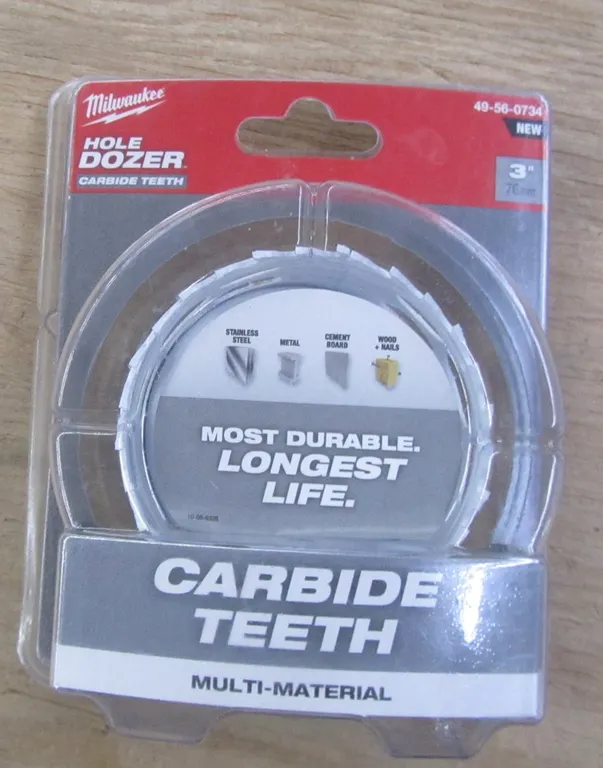 Milwaukee Hole Dozer Carbide Teeth Bit