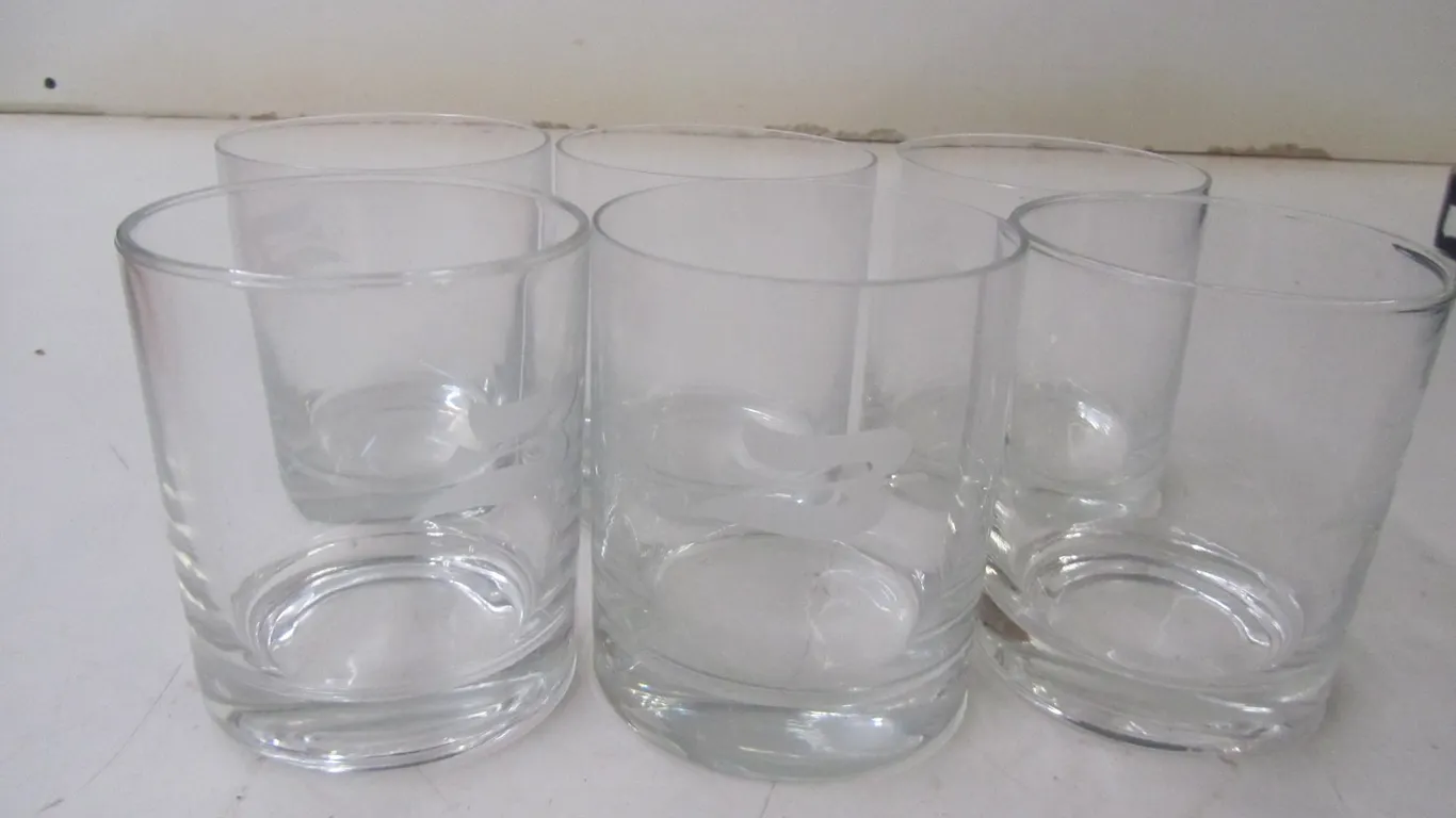 Set Of (6) Lowball Glasses
