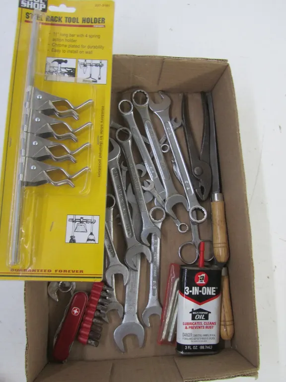 Flat Of Assorted Tools