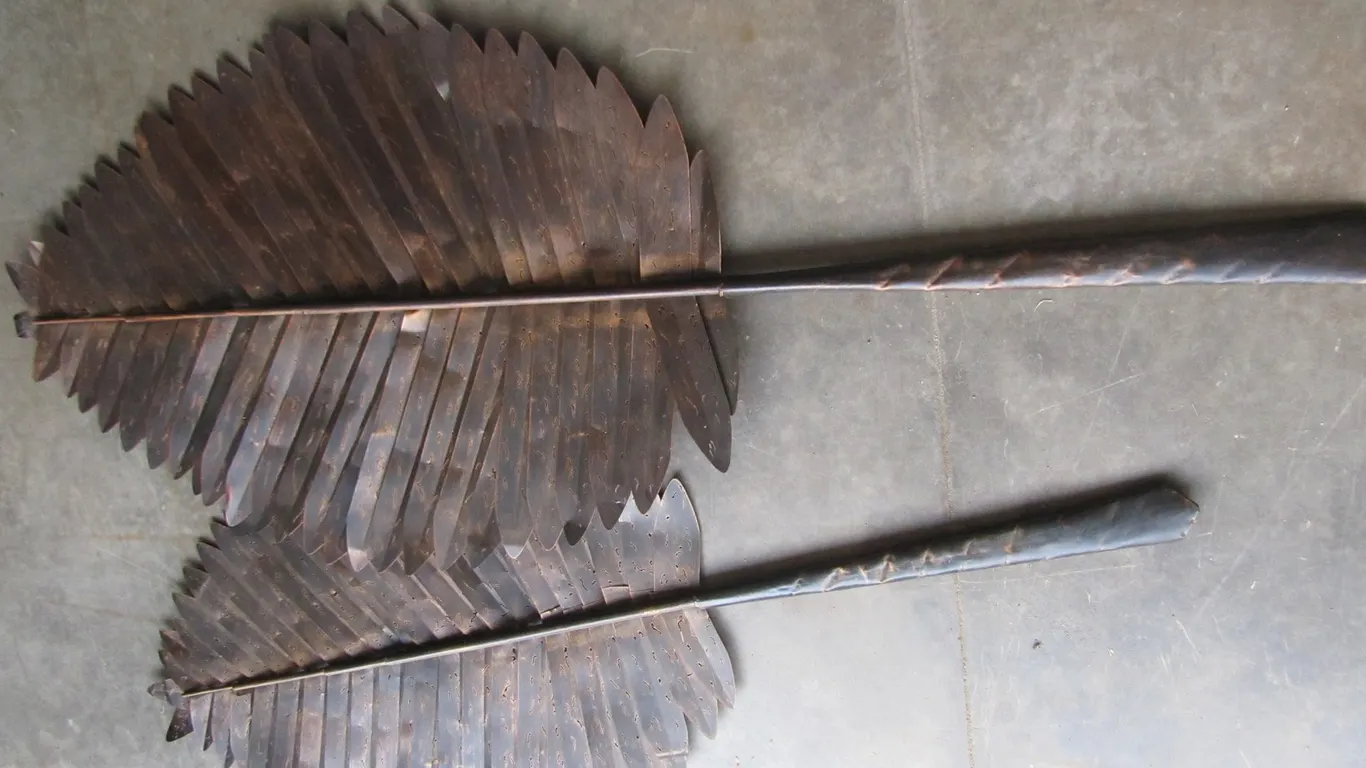 (2) Metal Wall Decorations