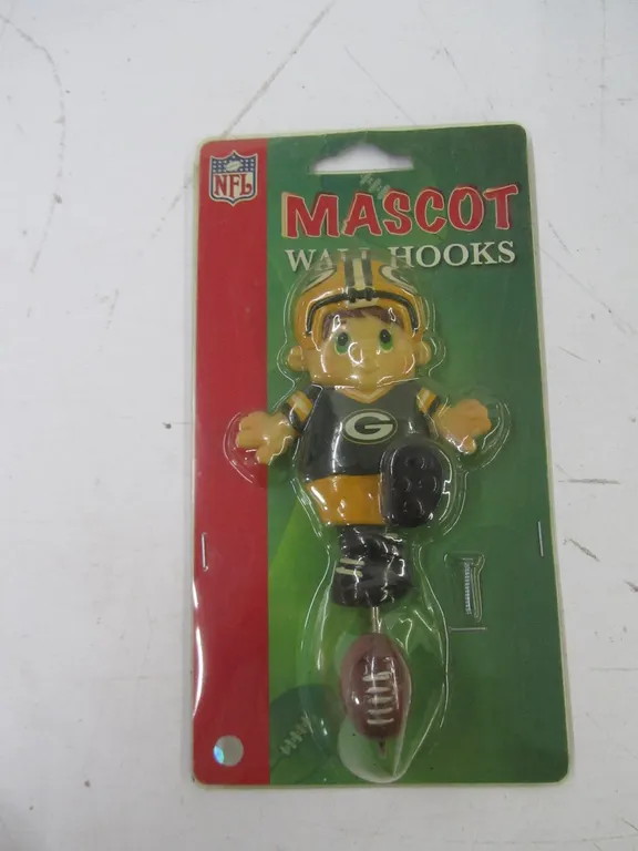 NFL Products Green Bay Packers Mascot Wall Hook