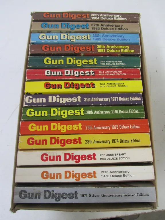 (14) Assorted Gun Digest Catalogs