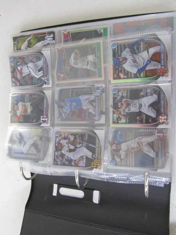 Binder Full Of Assorted Sports Cards