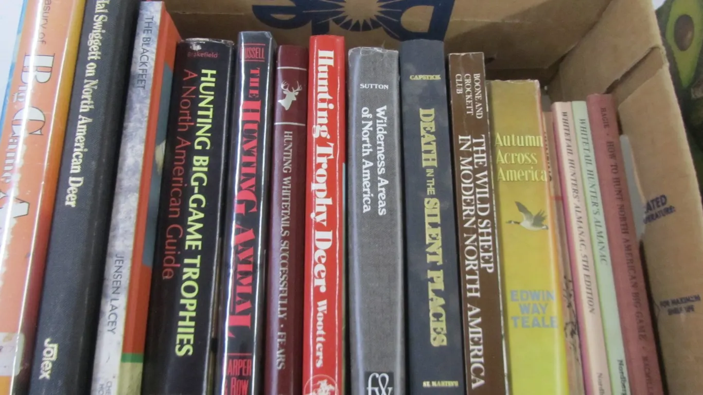 Lot Of Assorted Hunting Books