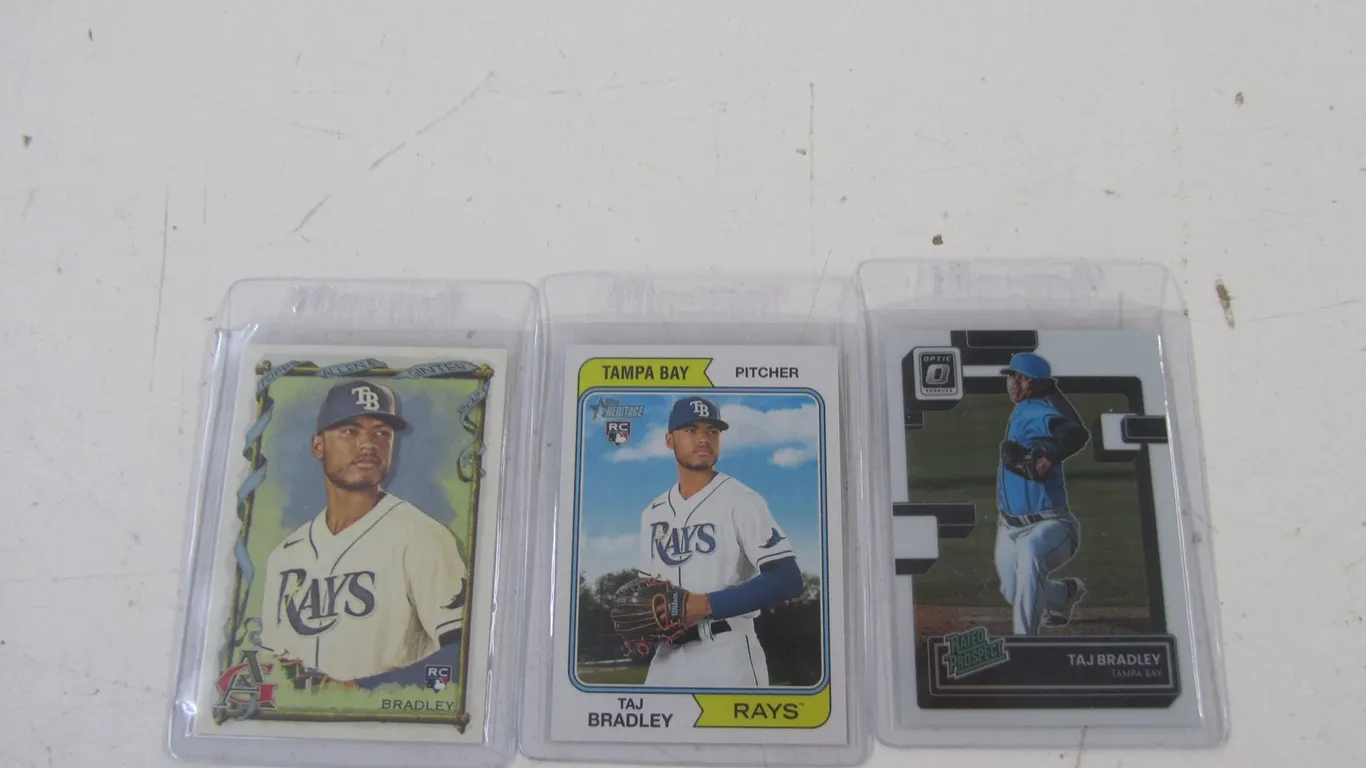(3) Taj Bradley Cards
