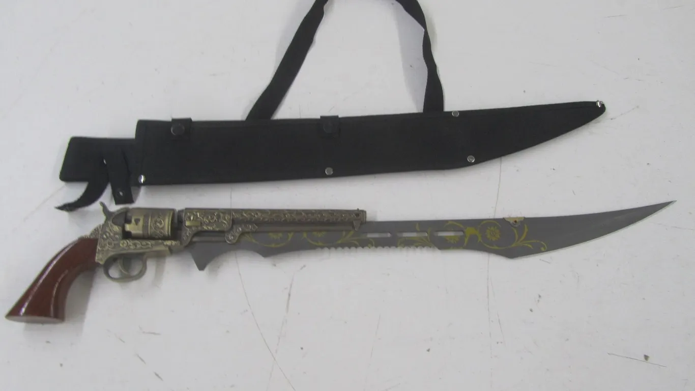 The U.S. 36 Revolver Sword Decoration w/Sheath