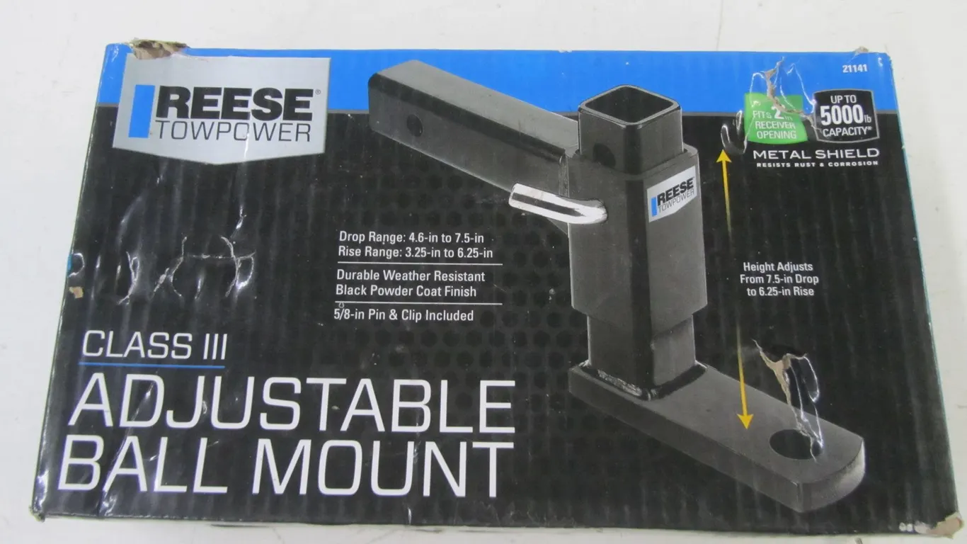 Reese 2" Adjustable Ball Mount Hitch