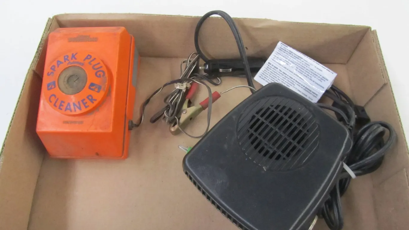 Spark Plug Cleaner And 12V DC Heater/Defroster