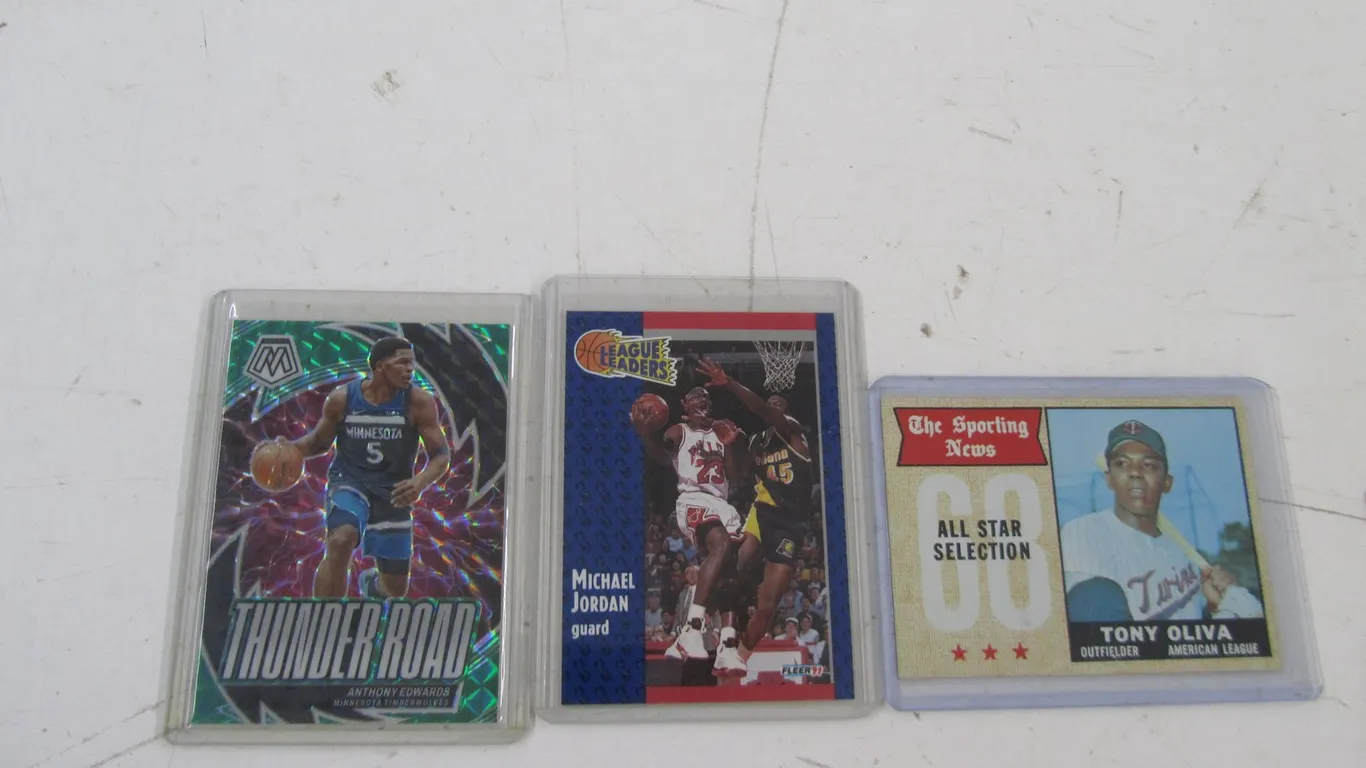 (3) Sports Cards