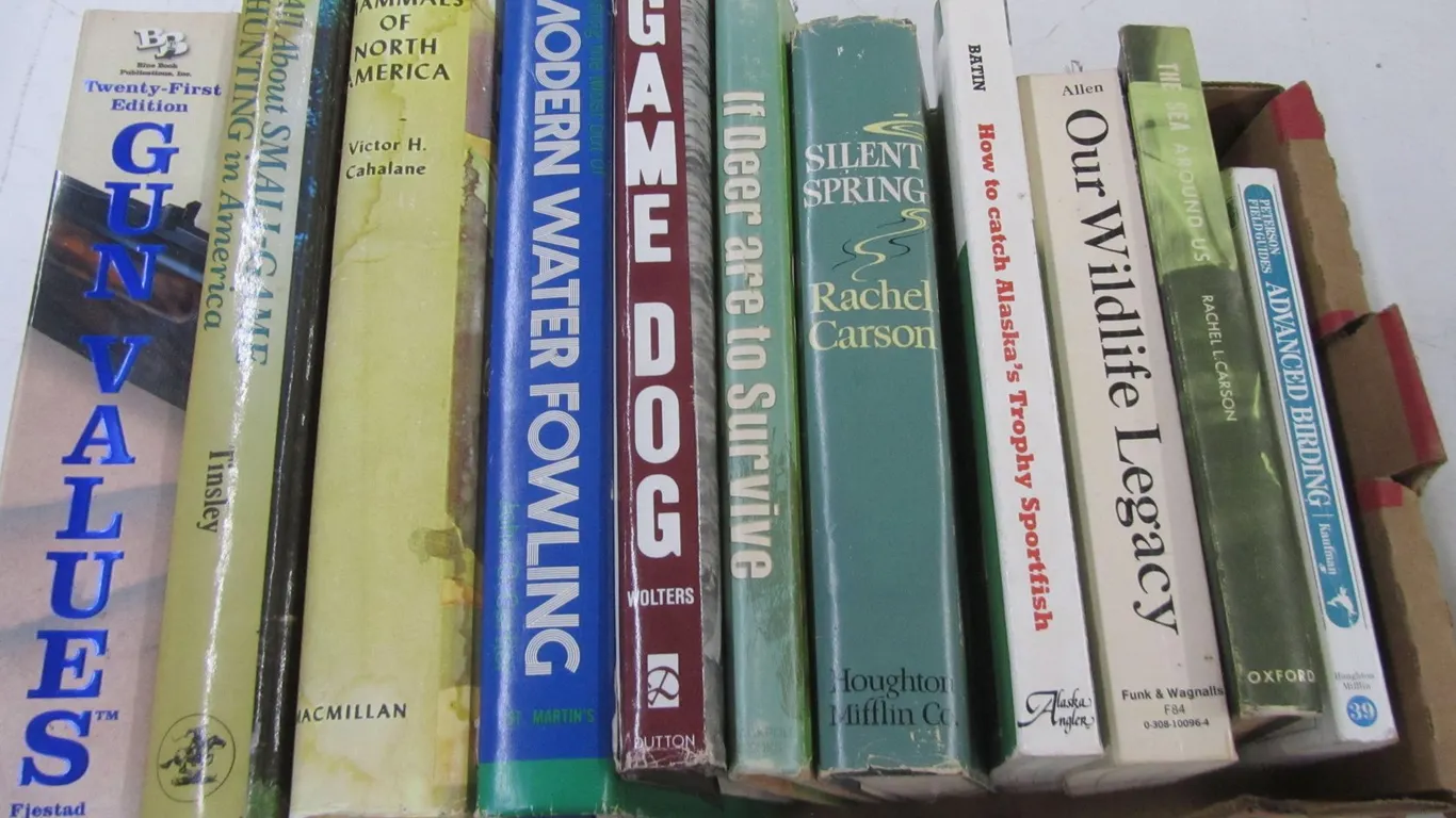 Lot Of Assorted Hunting/Gun Books