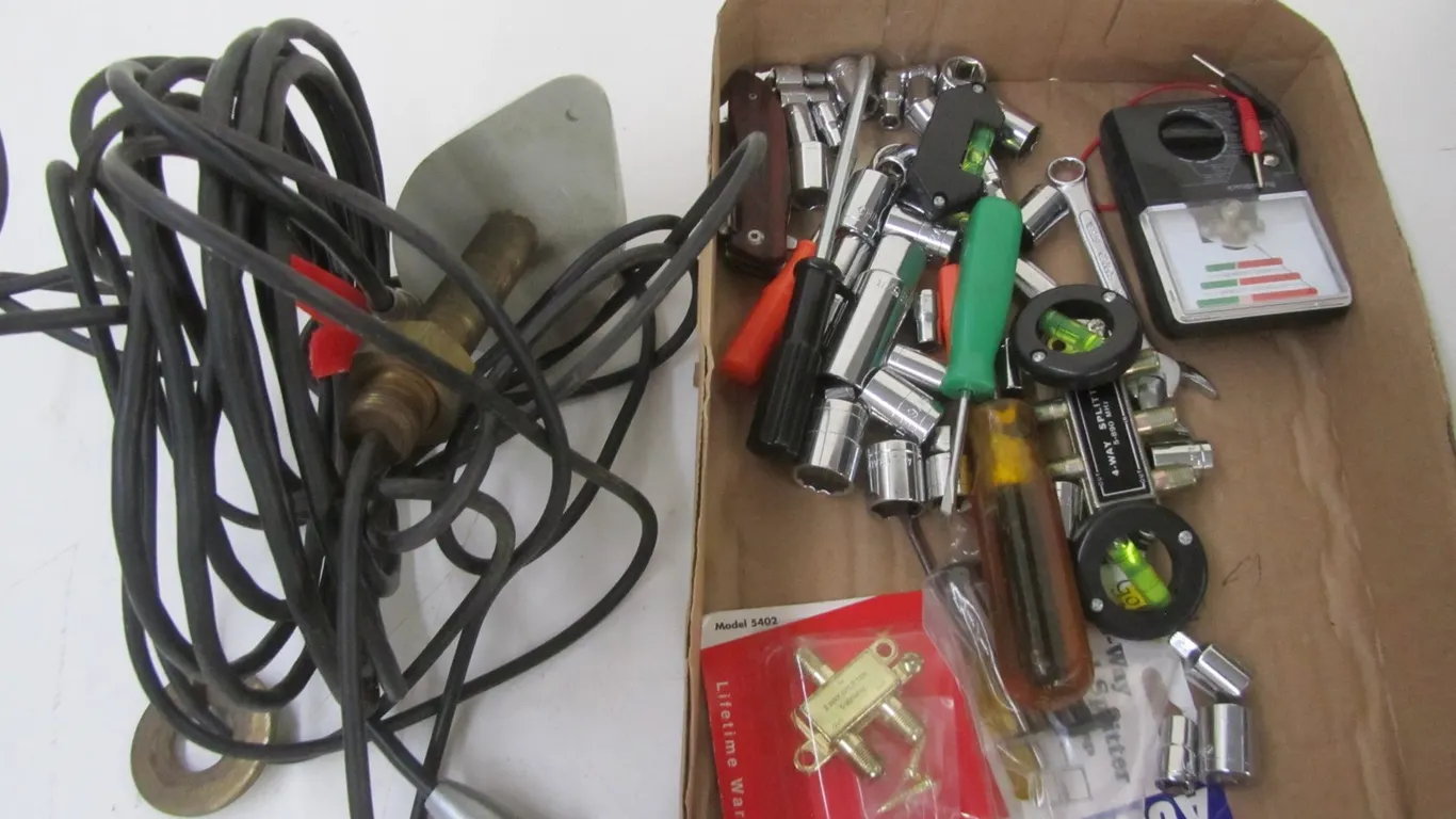 Flat Of Assorted Tools