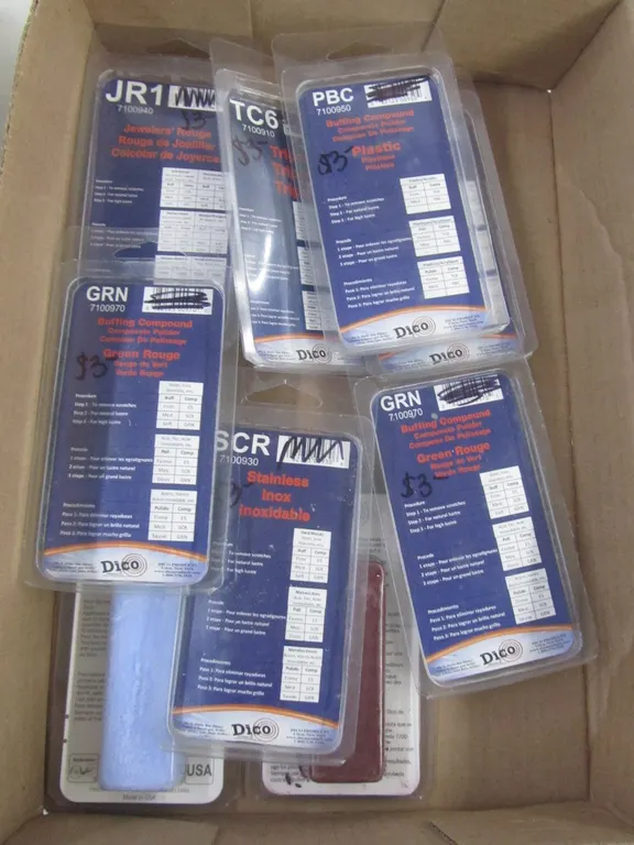 Lot Of Dico Buffing Compound