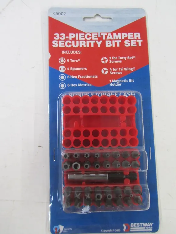 Bestway 33-Piece Tamper Bit Set