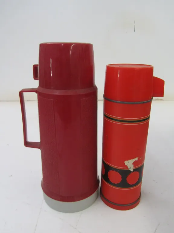 (2) Vintage Thermos Bottles
