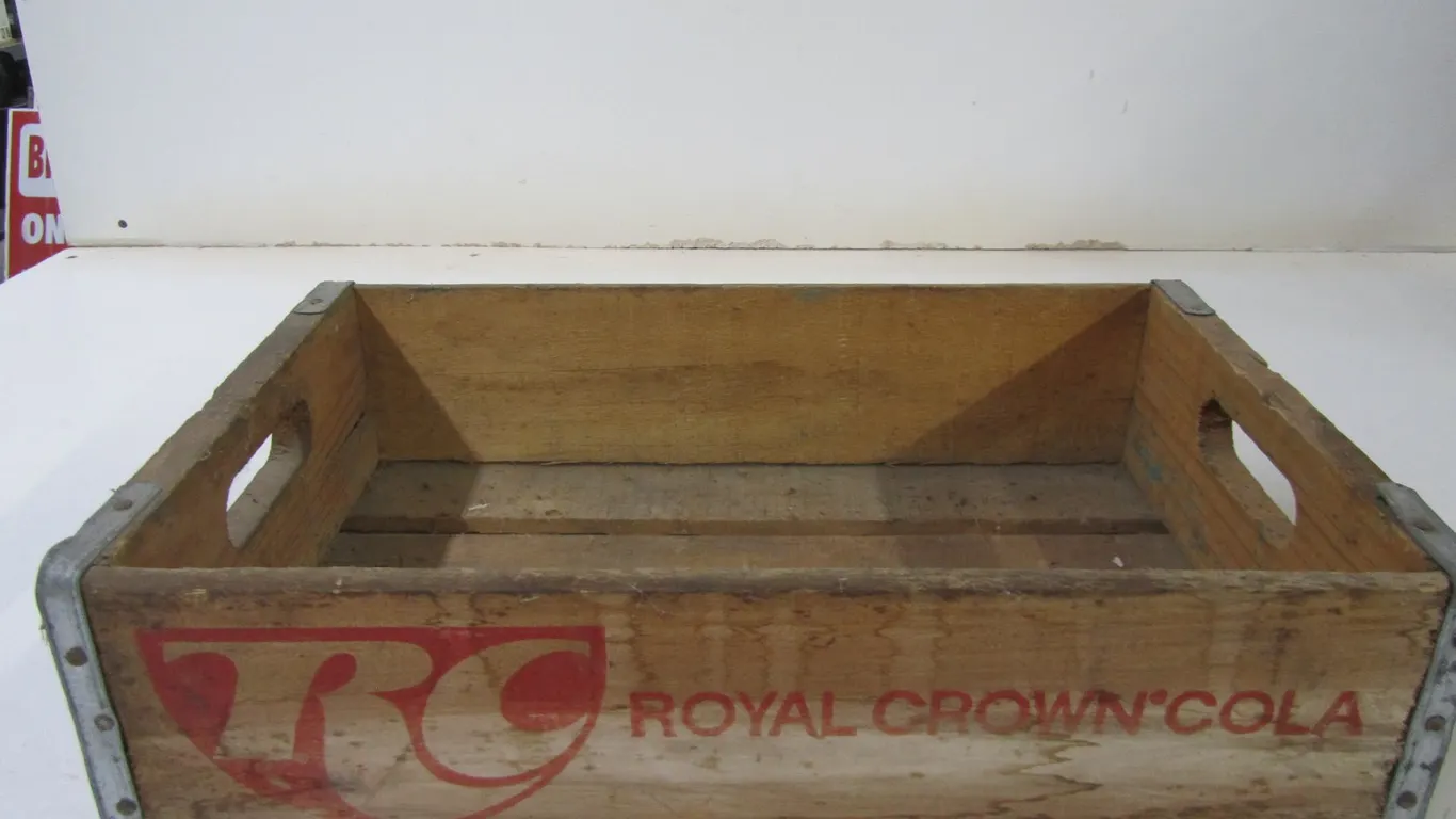 Vintage Royal Crown Cola Crate