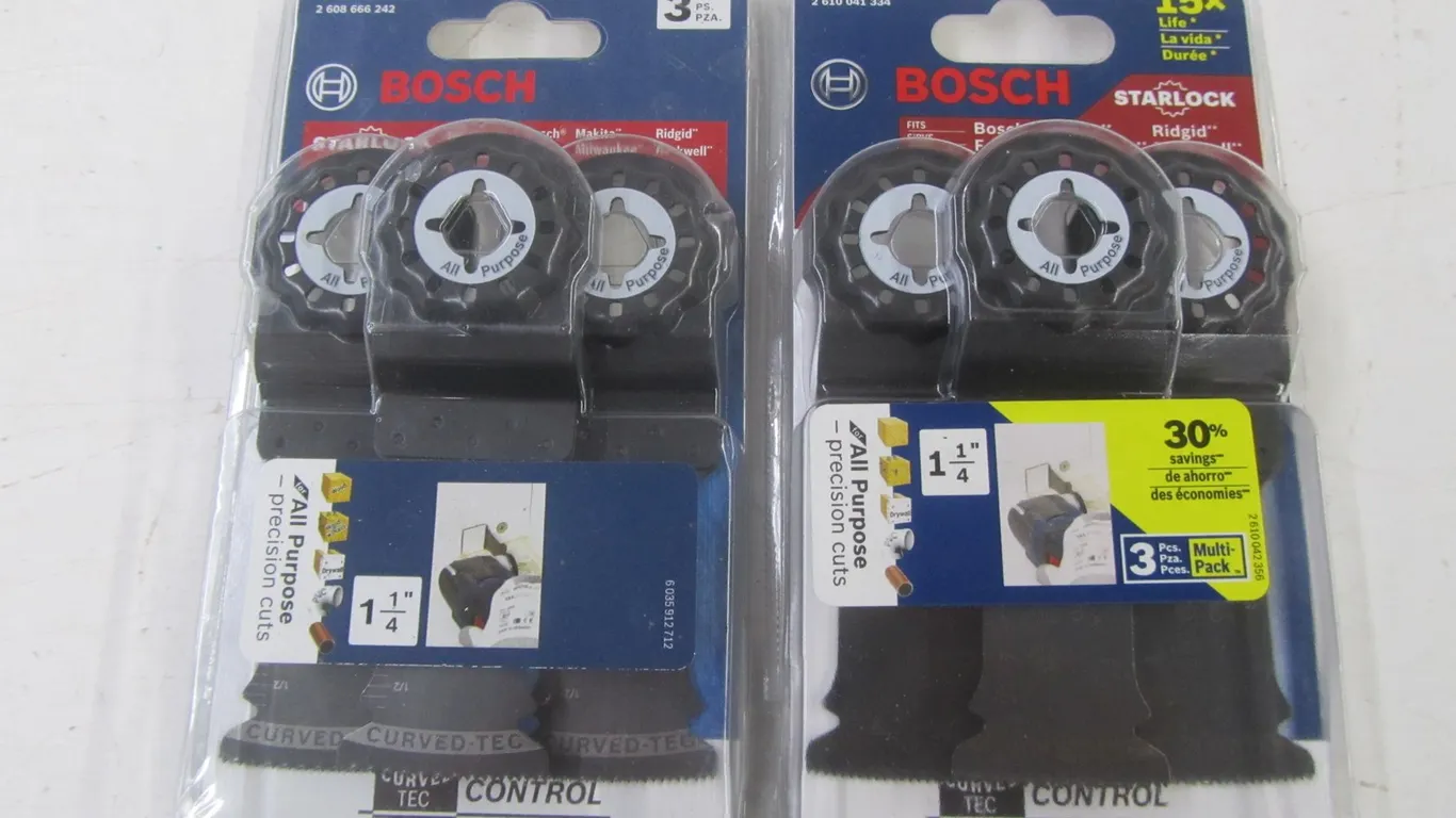 (2) Bosch Starlock Tool Kits