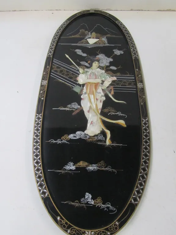 Asian 3-D Art Wall Hanging