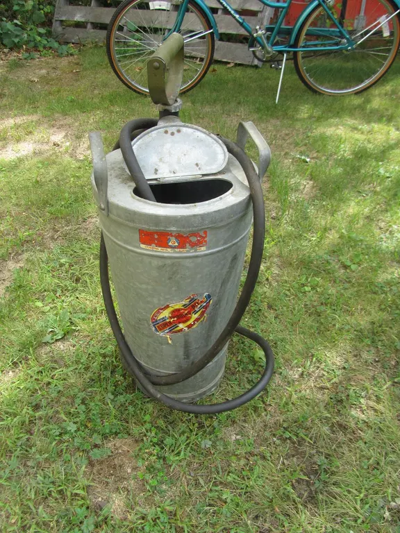 Antique Dobbins 4 Gallon Hand Fire Extinguisher