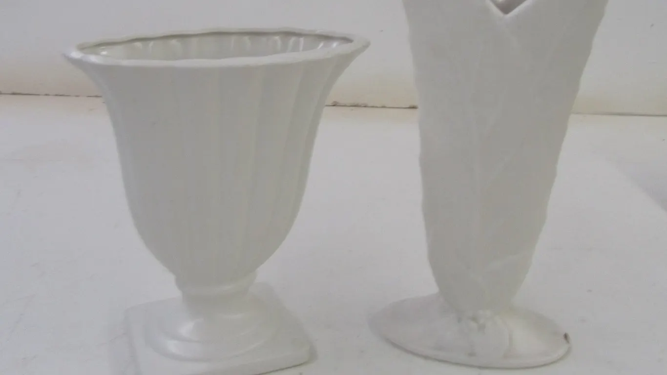 (2) Ceramic Vases