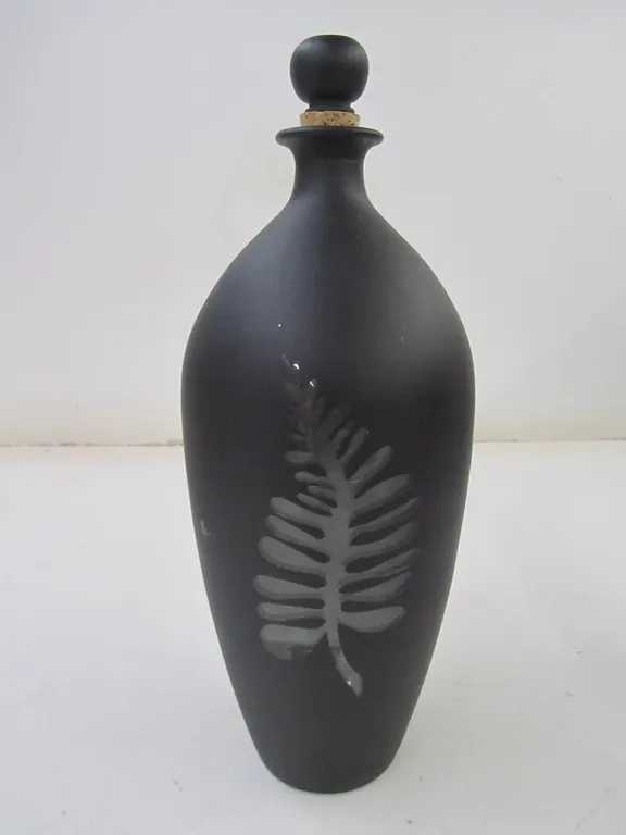 Large Glass Bottle w/Cap