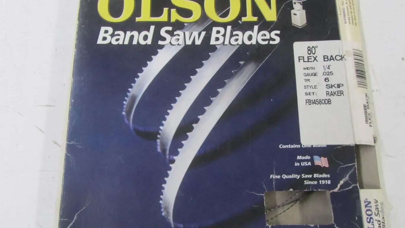 Olson 80" Band Saw Blade