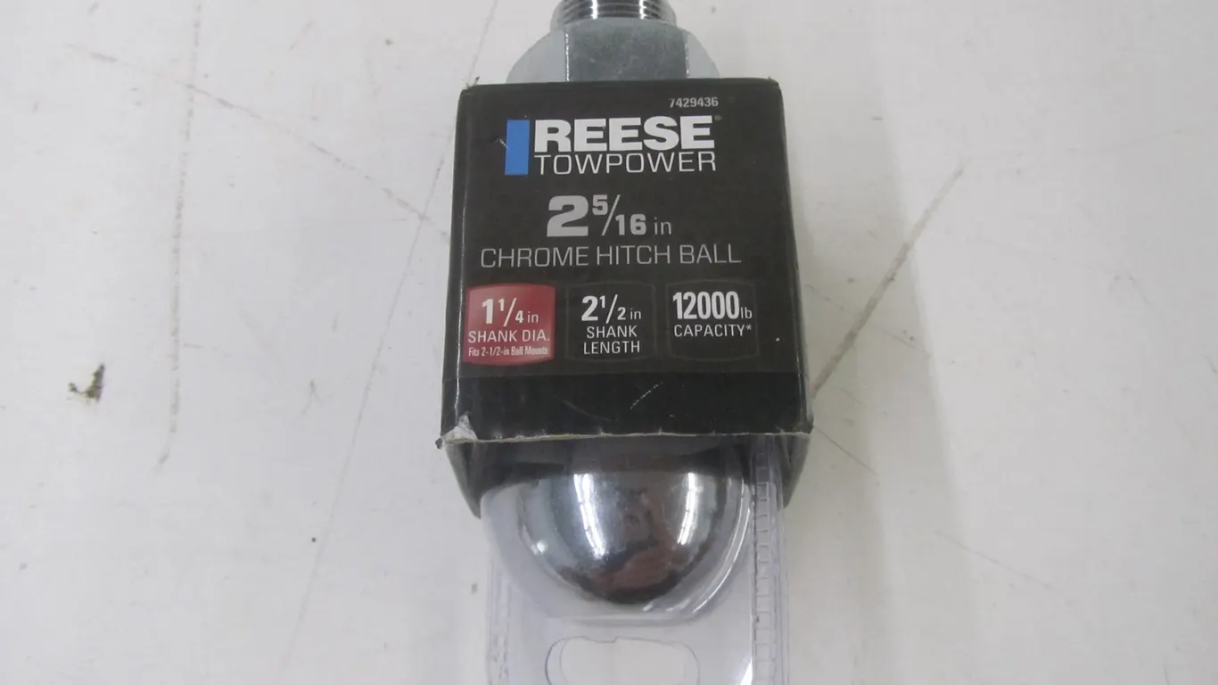 Reese 2-5/16" Chrome Ball Hitch