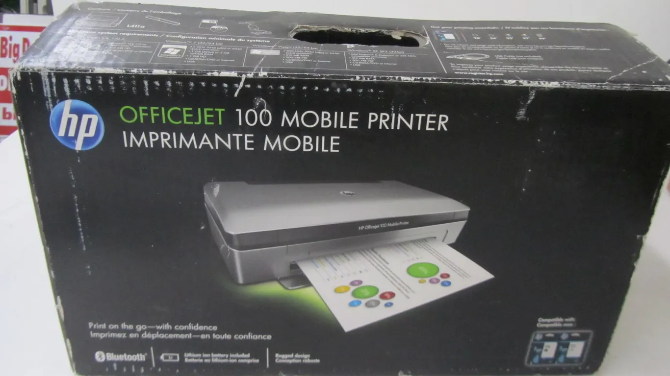 HP OfficeJet 100 Mobile Printer