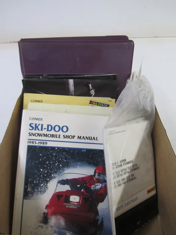 Assorted Snowmobile Service Manuals