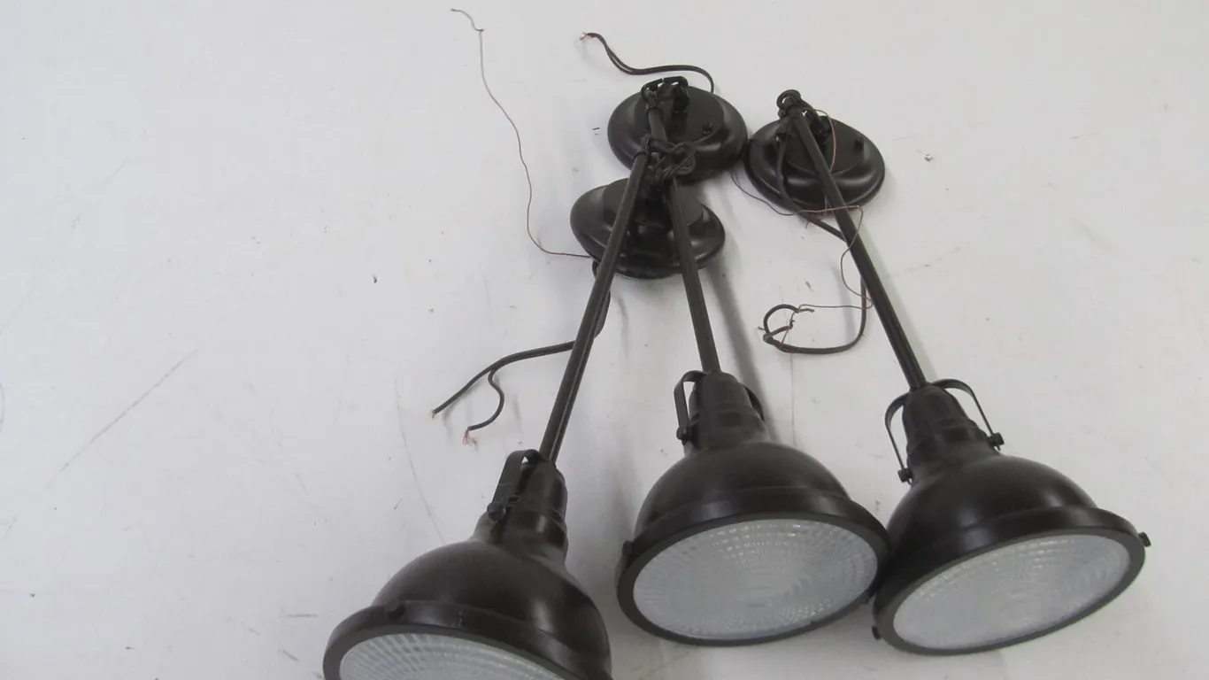 (3) Ceiling Light Fixtures
