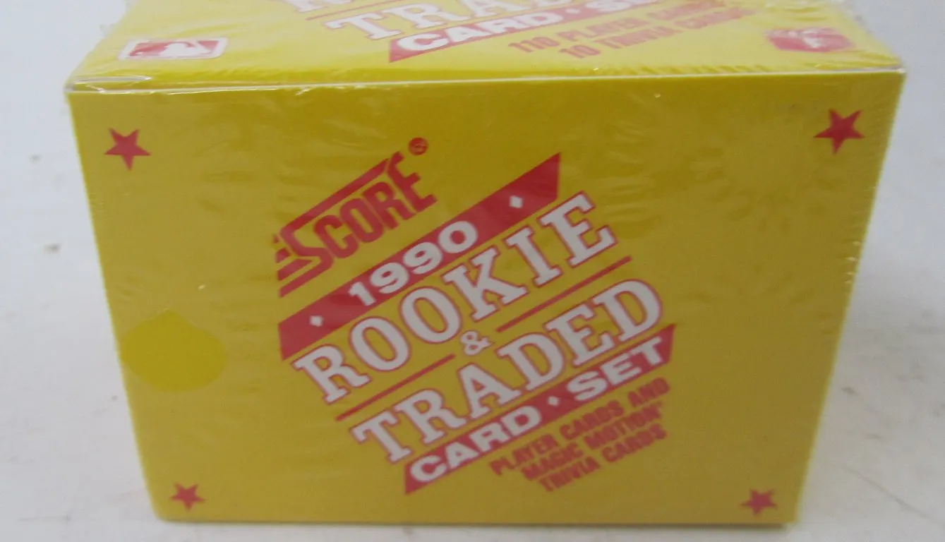 1990 Score Baseball Rookie & Traded Set