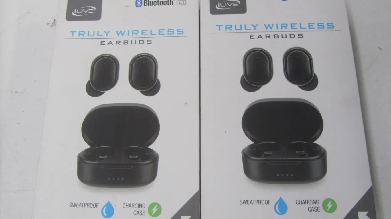 (2) iLive Truly Wireless Earbuds