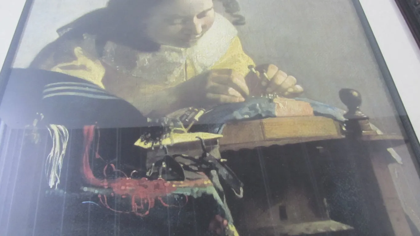"The Lace Maker" By Johannes Vermeer