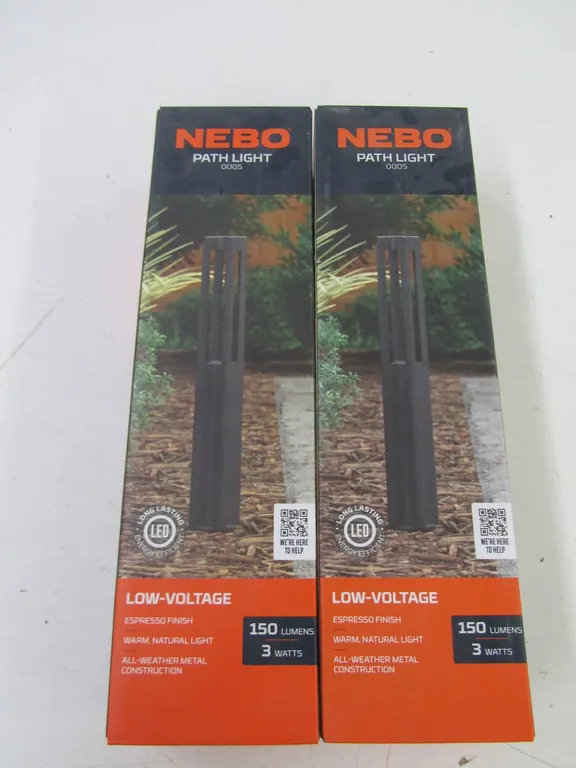 (2) Nebo Path Lights