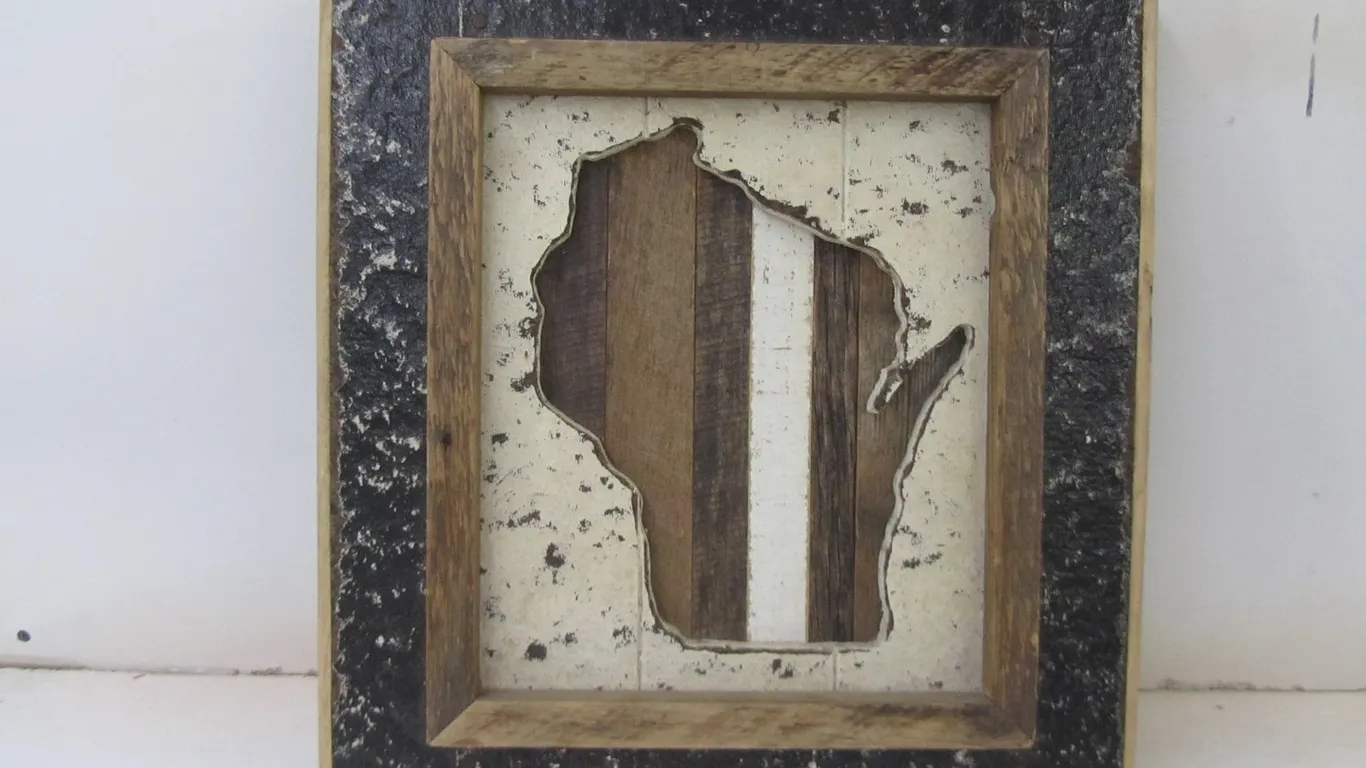 Wisconsin Wall Decoration