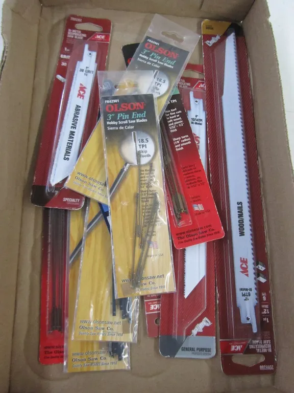 Lot Of Assorted Saw Blades