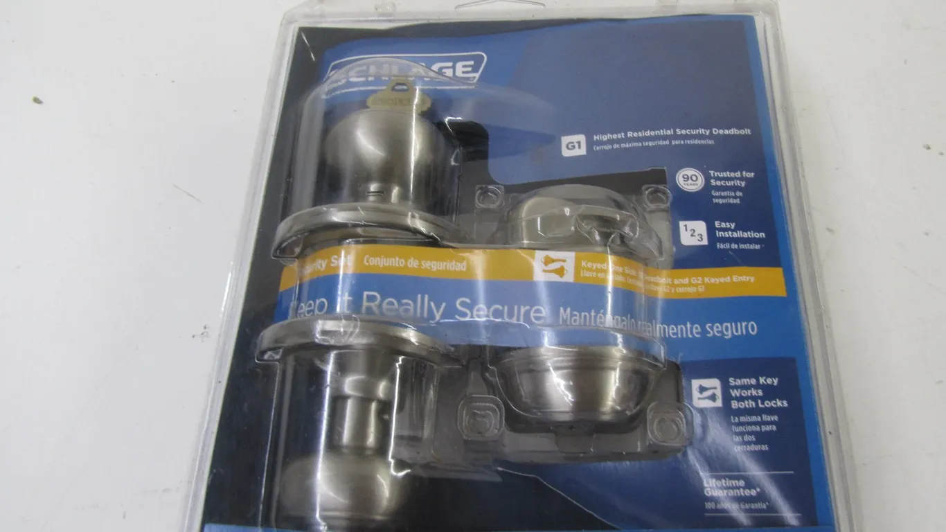 Schlage G1 Residential Security Deadbolt Set