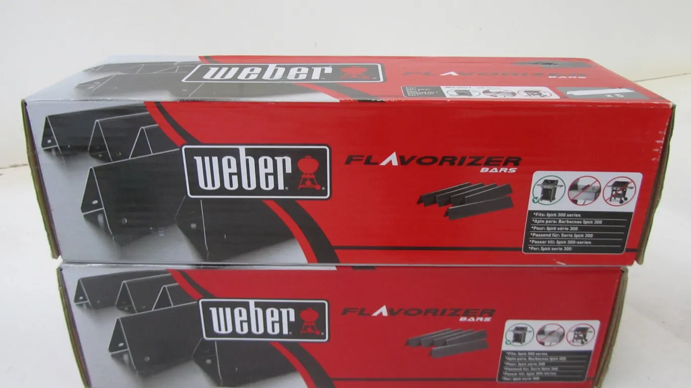(2) Weber Flavorizer Bars