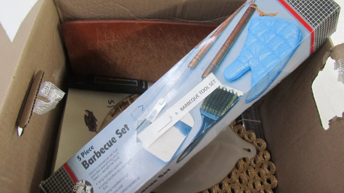 Box Of Assorted Kitchenware