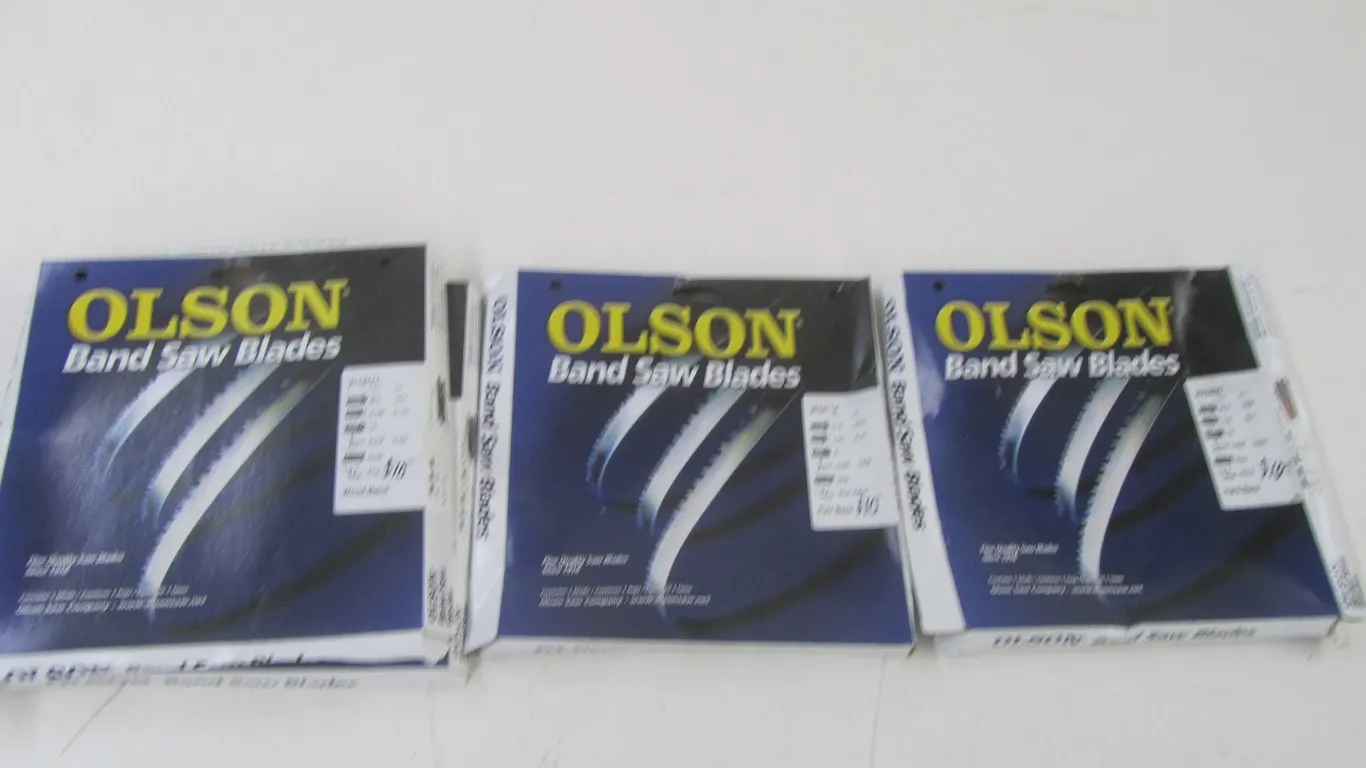 Lot Of Olson Band Saw Blades