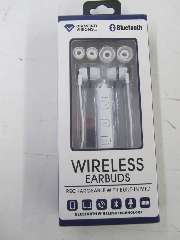 Diamond Visions Wireless Earbuds