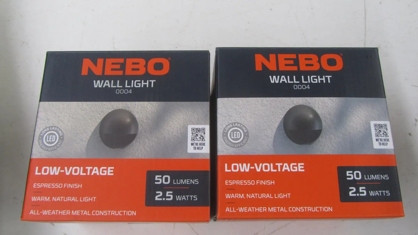 (2) Nebo Wall Lights