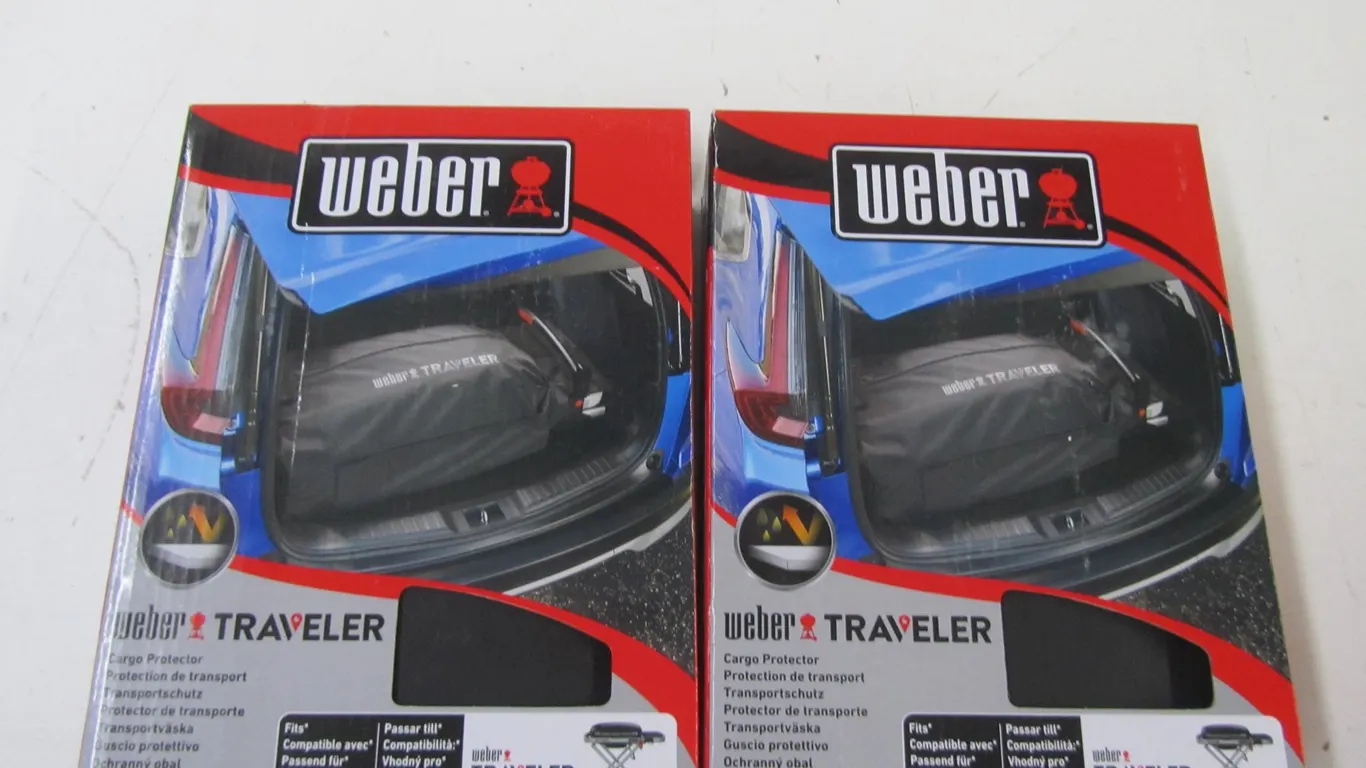(2) Weber Premium Grill Covers