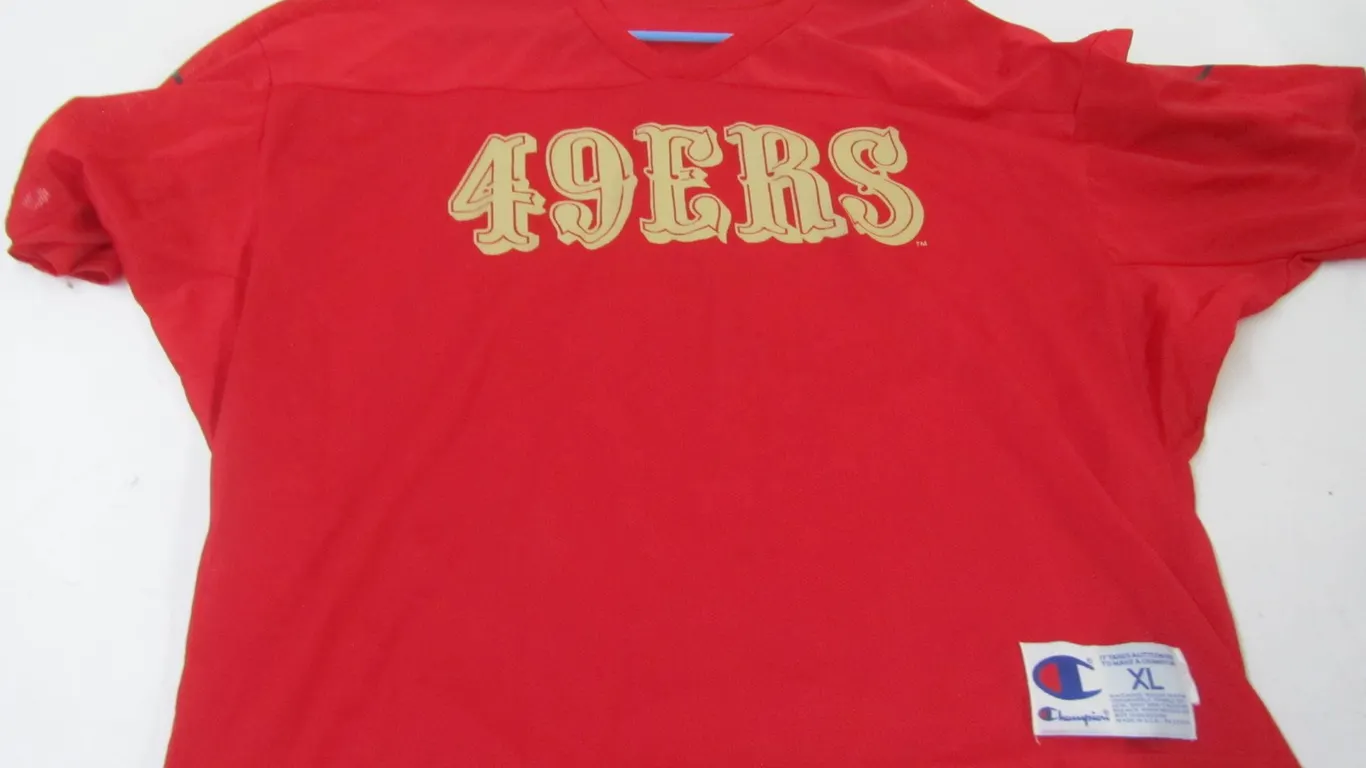 Champion 49ers Jersey Style Shirt