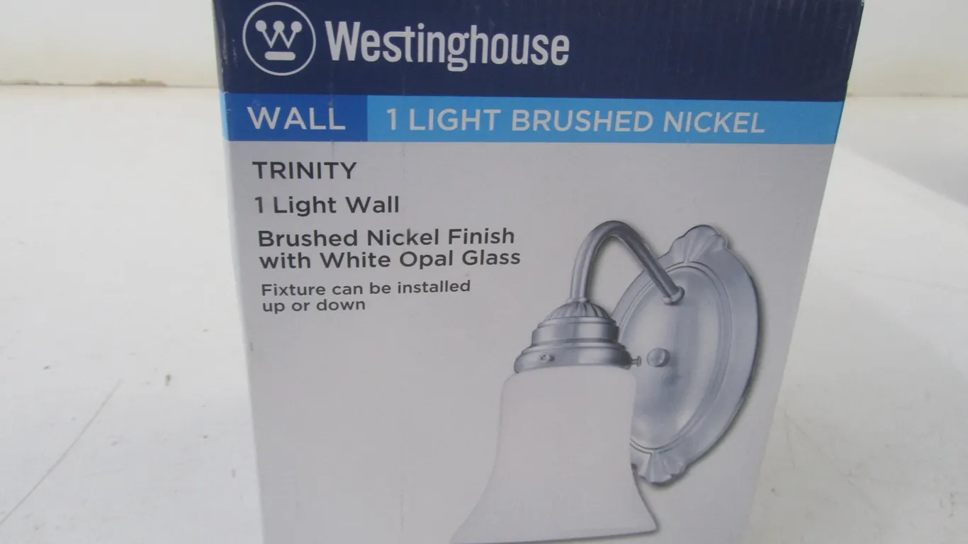 Westinghouse Brushed Nickel Wall Light