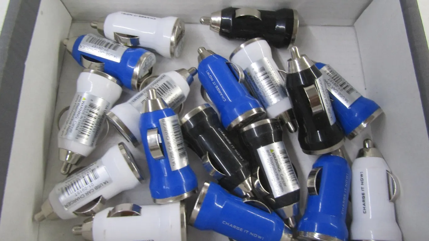 Wholesale Lot Of 1A USB Car Chargers