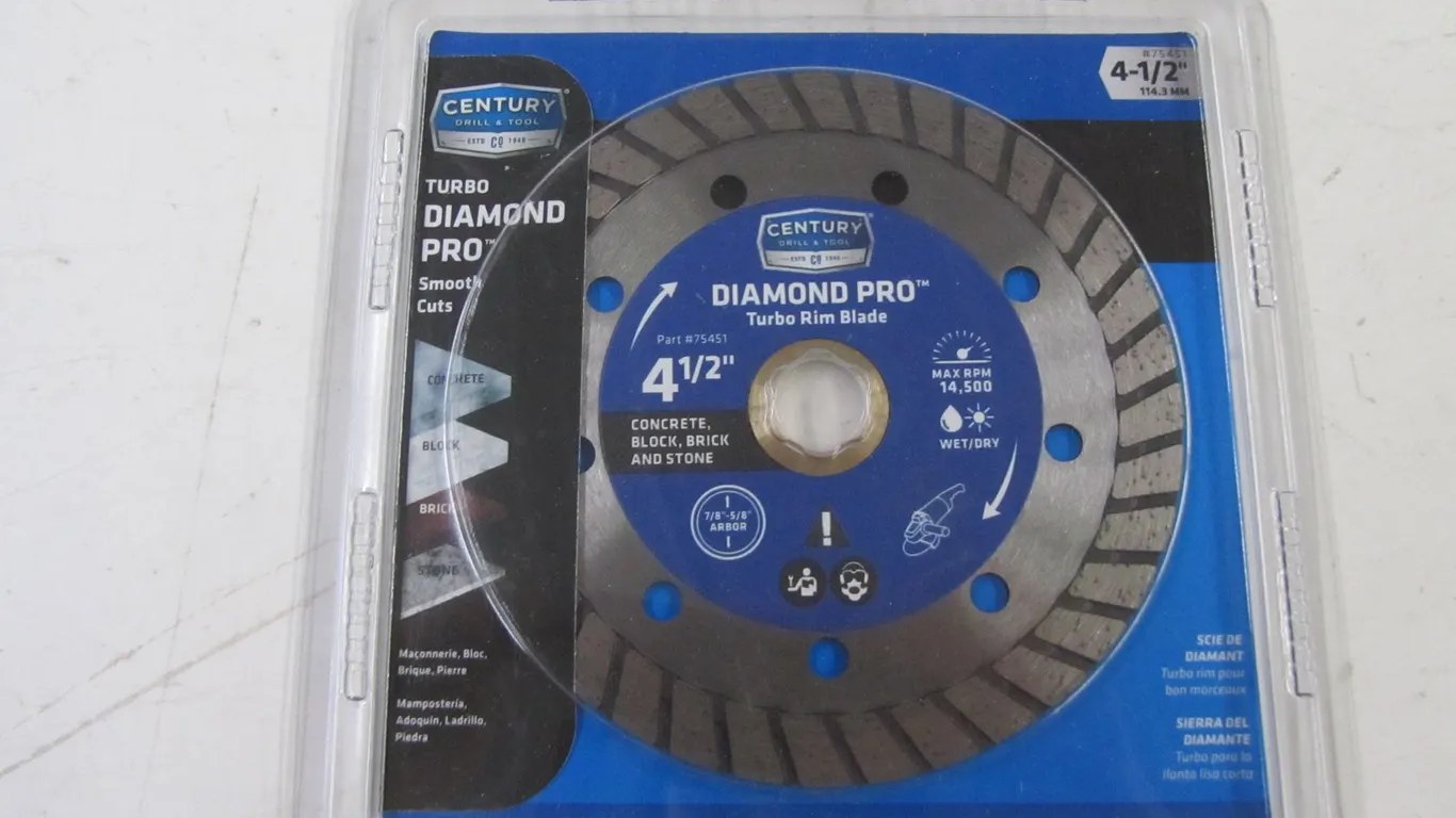 Century 4-1/2" Turbo Rim Blade